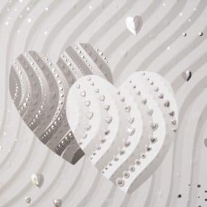 Trouwalbum Silver Hearts Goldbuch 08385 D