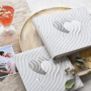 Trouwalbum Silver Hearts Goldbuch 08385 G