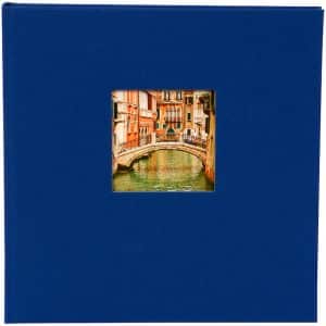 insteekalbum bella vista blauw goldbuch_17895