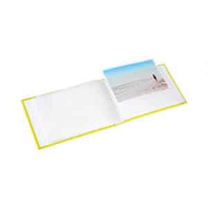 Insteekalbum HOME - Geel als fotoboekje voor 40 foto's 10x15 cm - Afbeelding 3