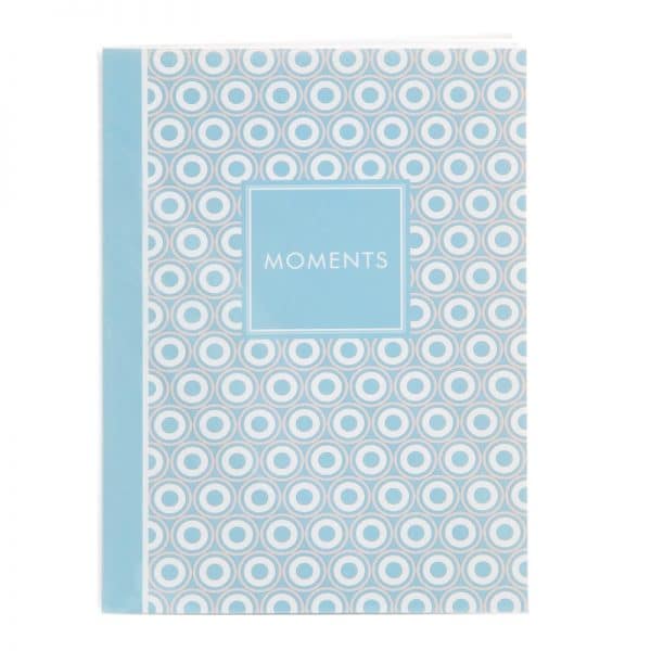 Insteekalbum Moments - 32 foto's - 10x15 cm - Blauw
