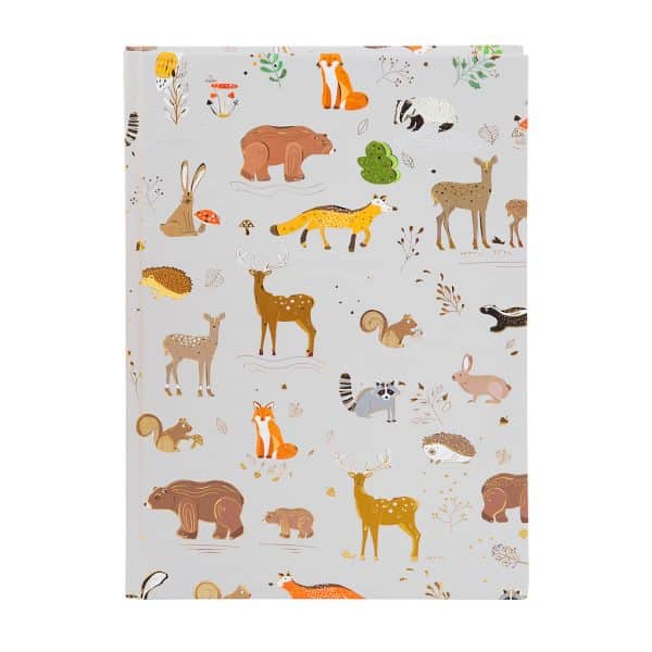 Notitieboek Woodland Charm A5 - Bruin