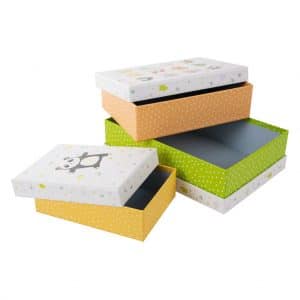 Kartonnen dozenset Dieren Piramide | 3 stuks - Afbeelding 3