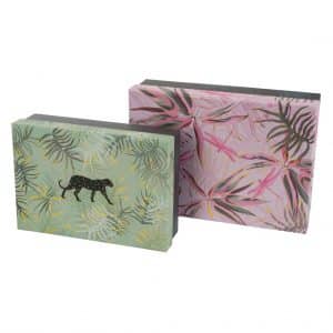 Kartonnen dozenset Jungle Vibes | 2 stuks - Afbeelding 6