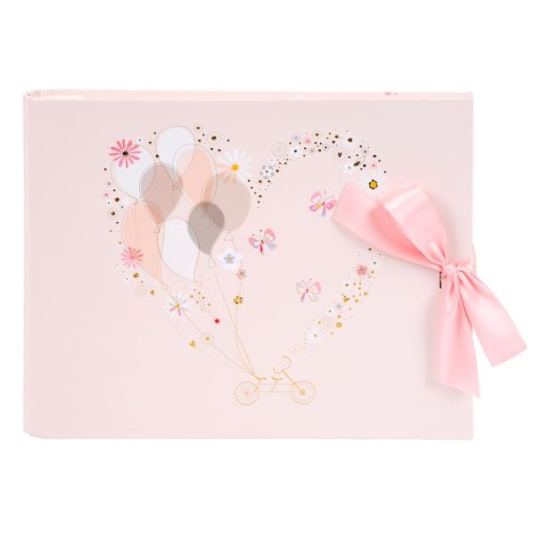 Trouwalbum gastenboek Love Connection - 29x23 cm
