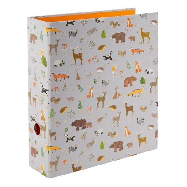A4 ordner Woodland Charm - Bruin - 2 ringen