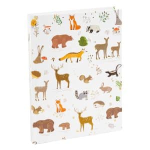Notitieboek Woodland Charm A5 - Wit - Afbeelding 5