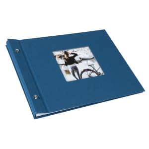 Schroefalbum Bella Vista - Petrol - witte bladen - Afbeelding 5