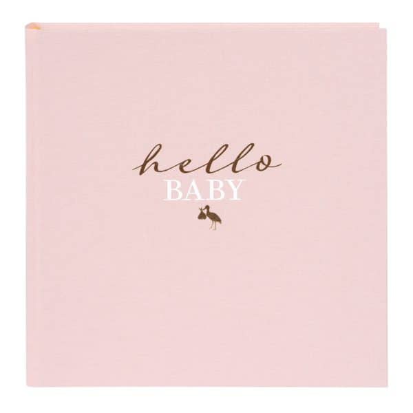 Fotoalbum Hello Baby - 30x31 cm - Roze
