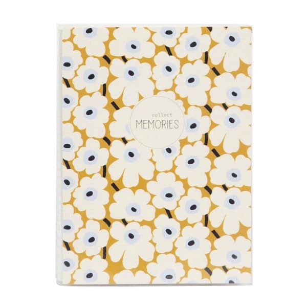Insteekalbum Flower Collection - 32 foto's 10x15 cm - Geel