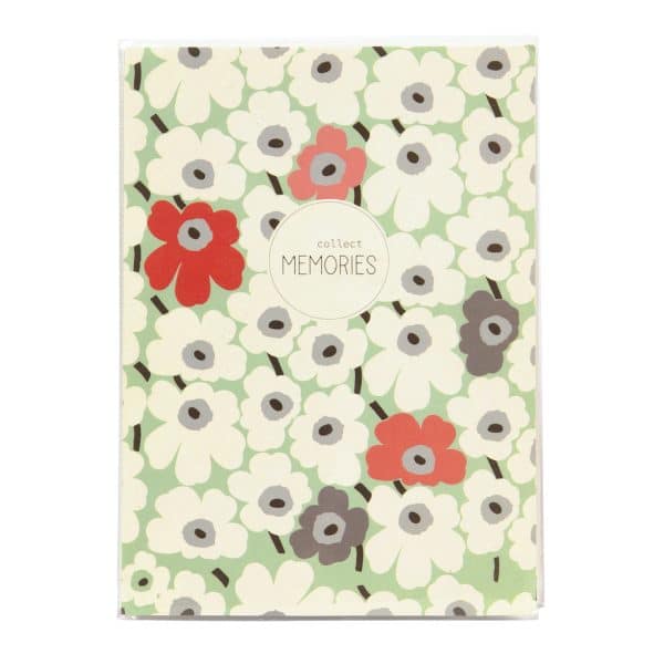 Insteekalbum Flower Collection - 32 foto's 10x15 cm - Groen
