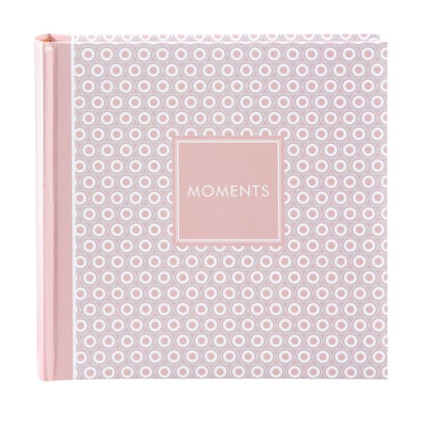 Insteekalbum Moments - 200 foto's 10x15 cm - Roze