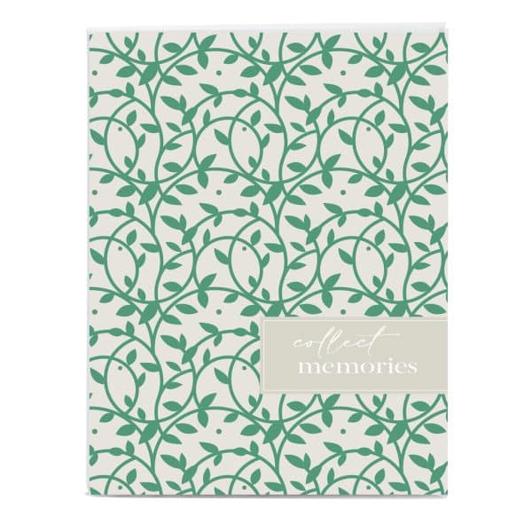 Insteekalbum Florentine - 32 foto's 13x18 cm - Groen