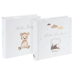 Voordeelset 2 Insteekalbums First Friend - Olifant / Teddybeer - 10x15 cm