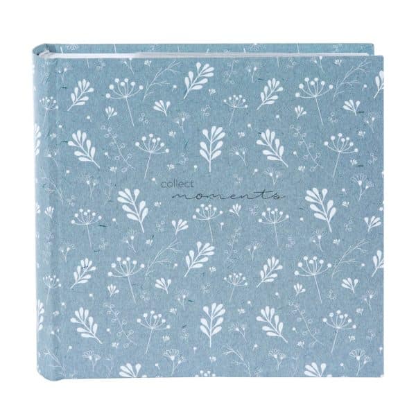 Insteekalbum Kraft - 200 foto's 10x15 cm - Blauw/Grijs