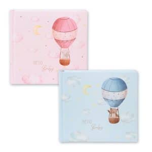 Voordeelset 2 Insteekalbums Balloon Journey - Roze / Blauw - 200 foto's 10x15 cm
