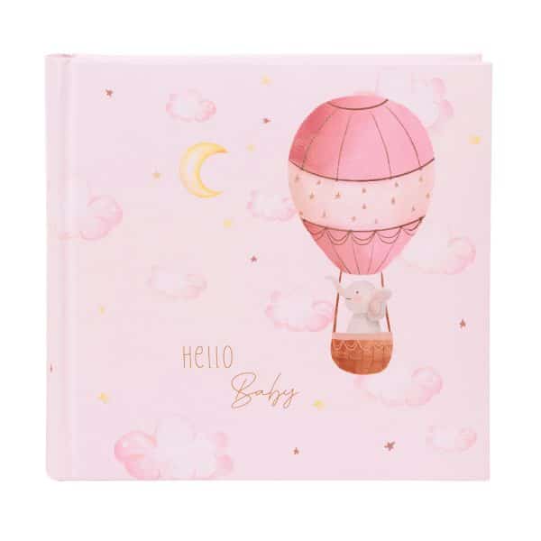 Insteekalbum Balloon Journey - 200 foto's 10x15 cm - Roze