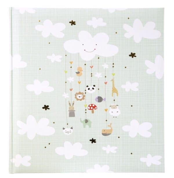 Fotoalbum Baby Mobile Boy - Groen - 30x31 cm - zonder tekst