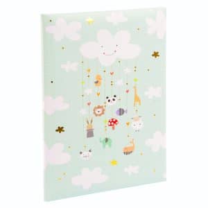 Babydagboek Mobile Boy - Nederlands - 21x28 cm - Mint - Afbeelding 3