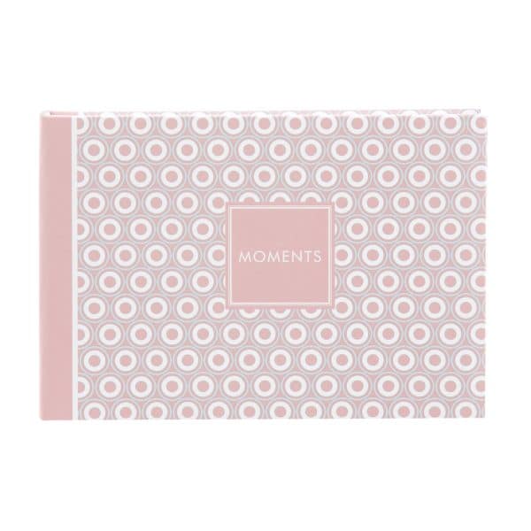 Insteekalbum Moments - Roze als fotoboekje voor 40 foto's 10x15 cm