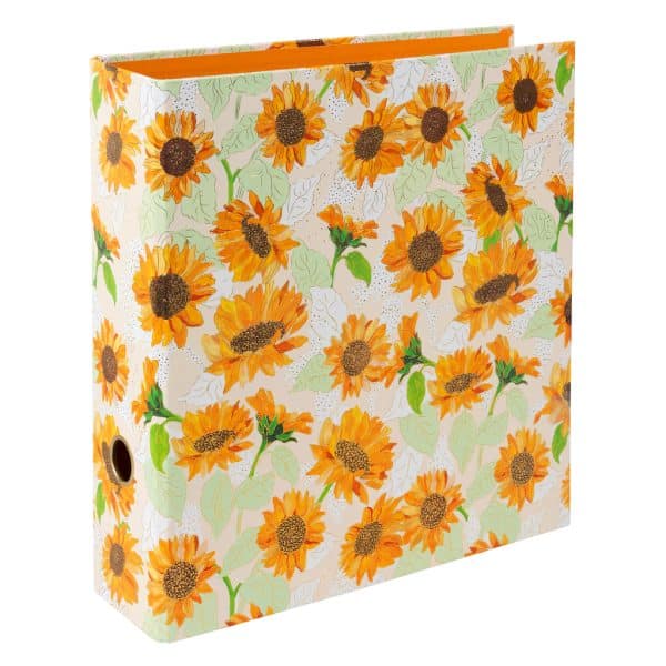 A4 ordner Sunflower - 2 ringen - Wit