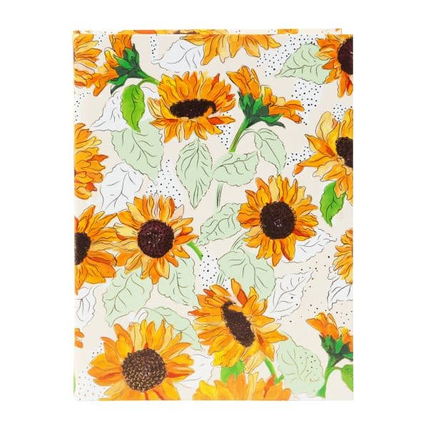 Notitieboek A5 Sunflower - Wit
