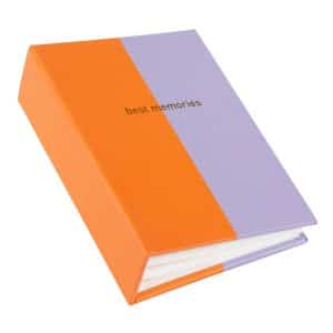 Insteekalbum Coloration - Oranje/Paars - 100 foto's 10x15 cm - Afbeelding 4