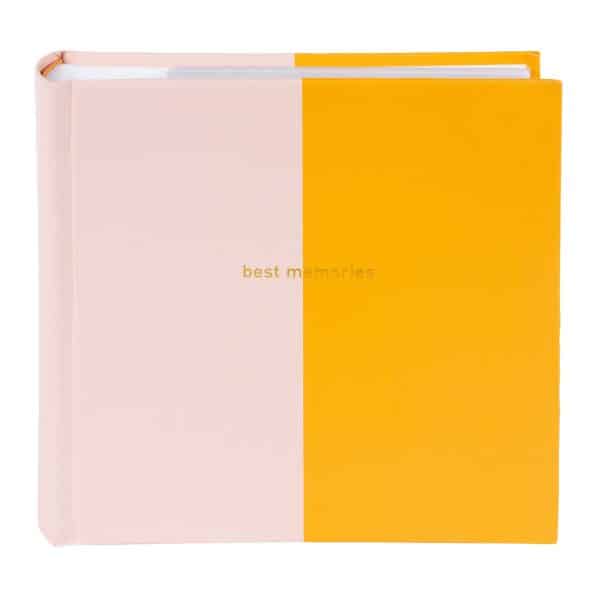 Insteekalbum Coloration - Roze/Oranje - 200 foto's 10x15 cm