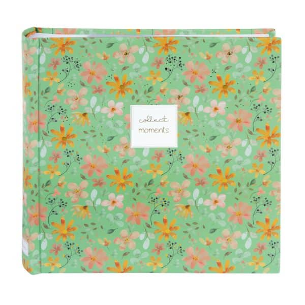 Insteekalbum Floral Whisper - 200 foto's 10x15 cm - Groen