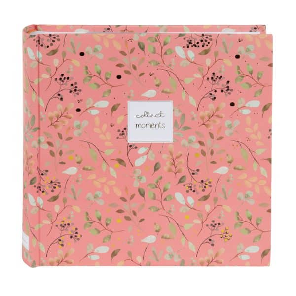 Insteekalbum Floral Whisper - 200 foto's 10x15 cm - Roze