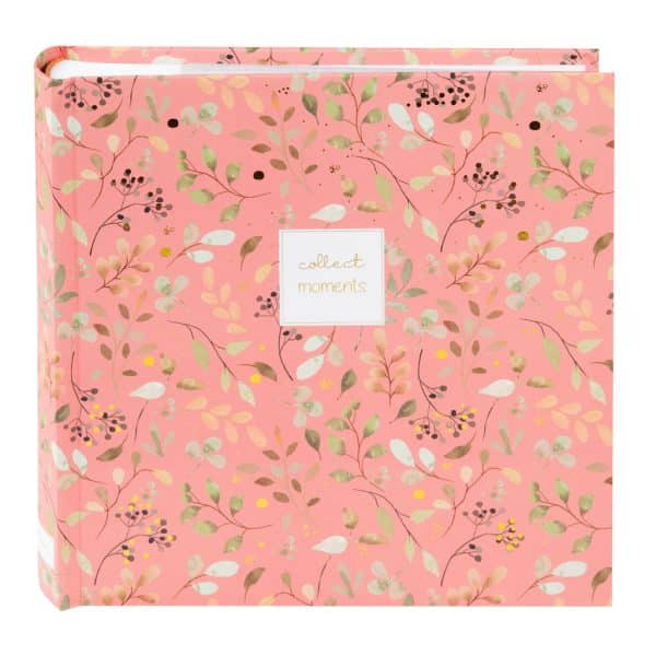 Insteekalbum Floral Whisper - 300 foto's 10x15 cm - Roze