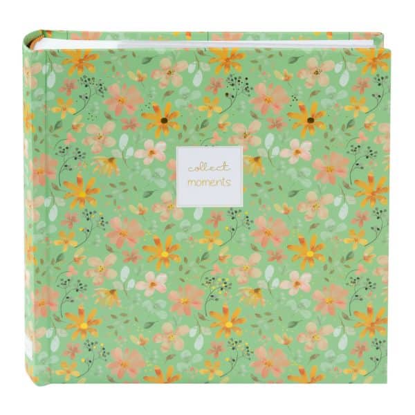 Insteekalbum Floral Whisper - 300 foto's 10x15 cm - Groen