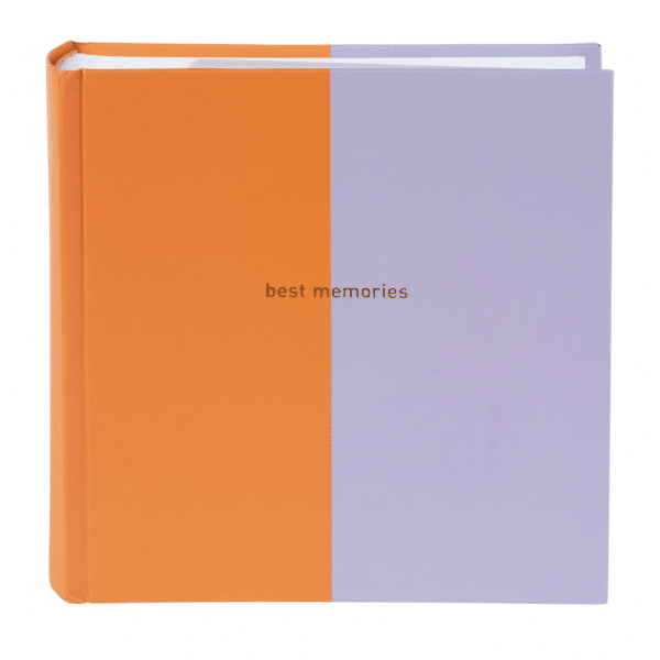 Insteekalbum Coloration - Oranje/Paars - 200 foto's 10x15 cm