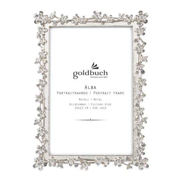 Fotolijst Alba – 10x15 cm – Zilver