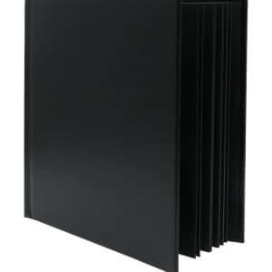 Plakalbum Zwart met Kunstlederen Kaft - 20 Pagina’s