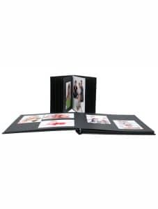 Plakalbum Zwart met Kunstlederen Kaft - 20 Pagina’s - Afbeelding 3