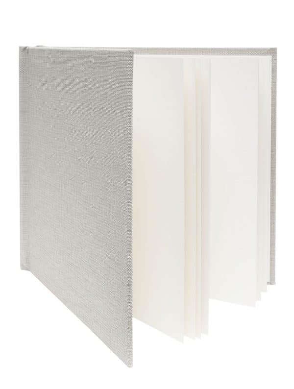 Plakalbum Grijs met Kunstlederen Kaft - 20 Pagina’s
