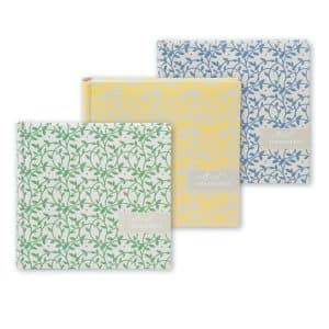Voordeelset 3 Insteekalbums Florentine - Groen / Geel / Blauw - 200 foto's 10x15 cm