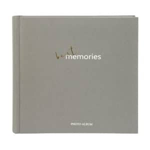 Insteekalbum Best Memories - 200 foto's 10x15 cm - Grijs