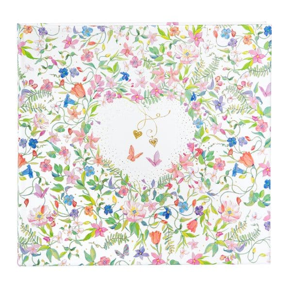 Gastenboek Charming Heart - 24x22 cm - 100 pagina's