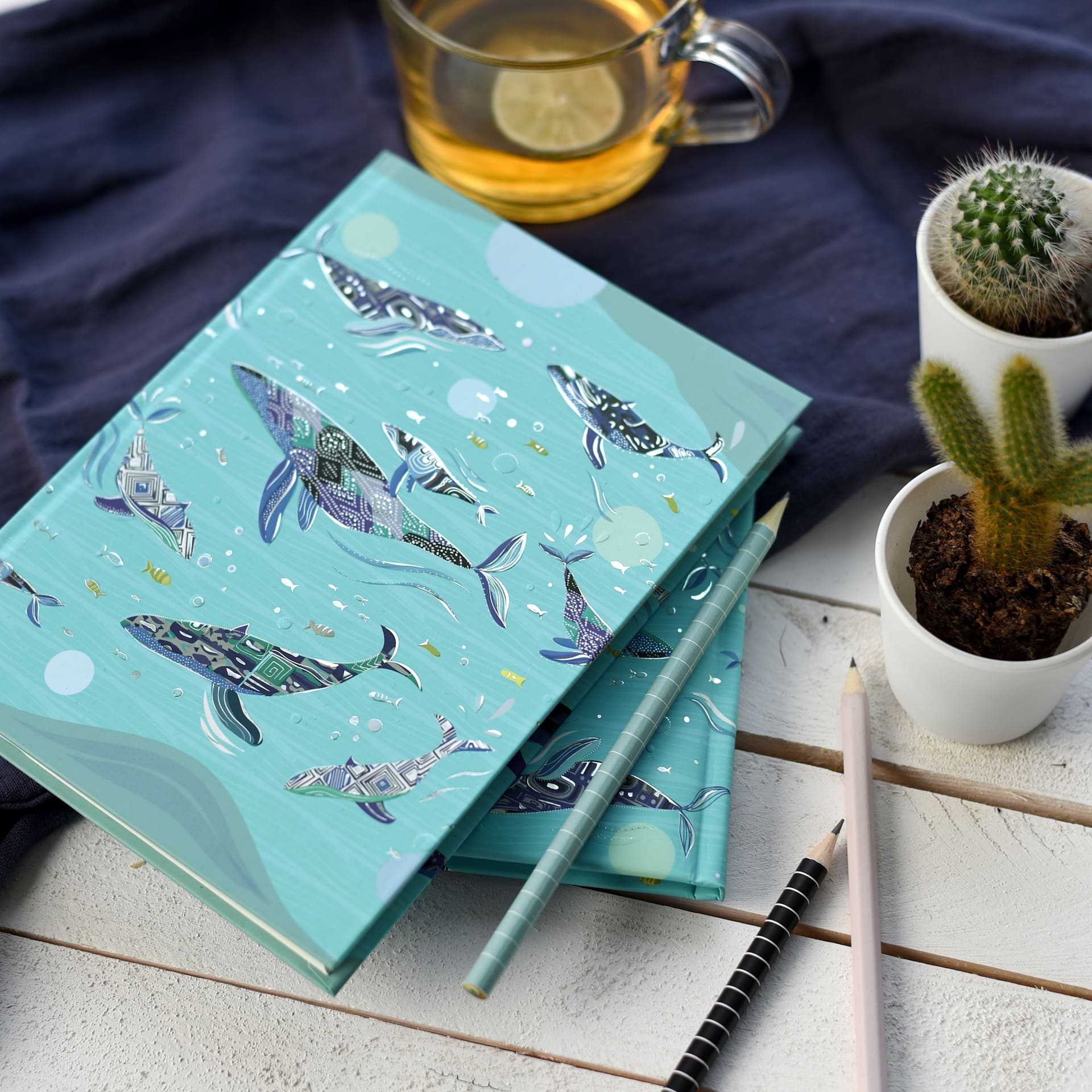 Notitieboek A5 Blue Ocean - Afbeelding 4