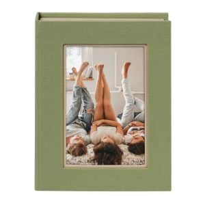 Bewaardoos Bella Vista - Artisjokgroen met beige