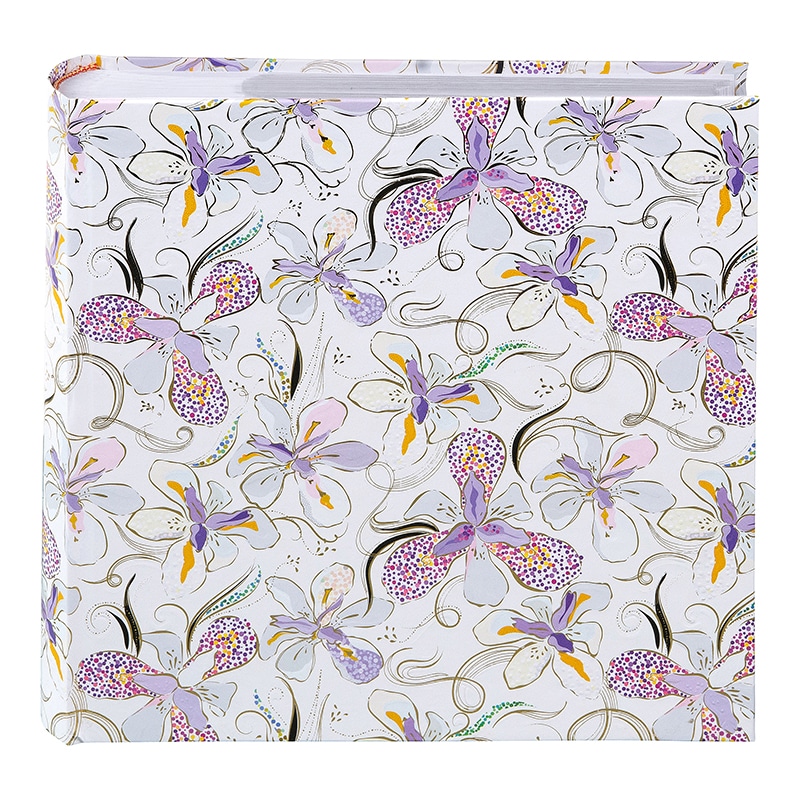 Insteekalbum Orchid Mood - 200 foto's 10x15 cm - Wit