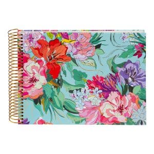 Spiraalalbum Velvet Bloom - 24x17 cm