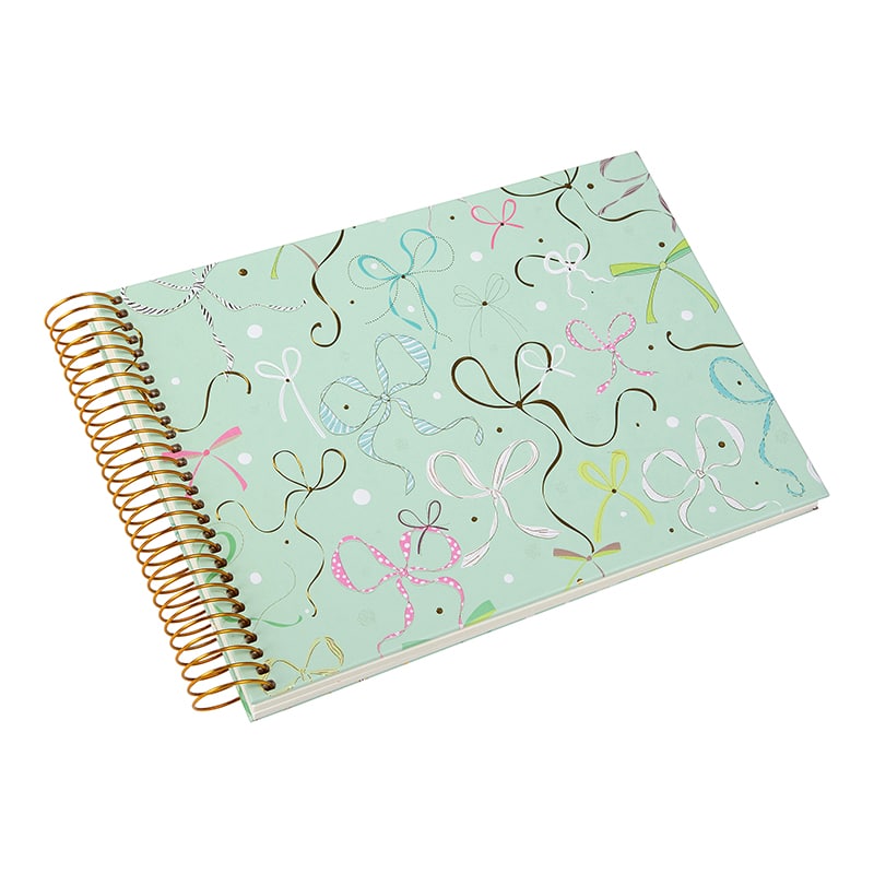 Spiraalalbum Ribboné - 24x17 cm - Mint - Afbeelding 4