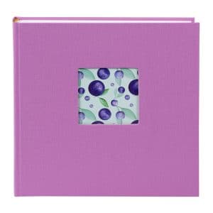 Fotoalbum Bella Vista - Lavendel/Wit - 25x25 cm