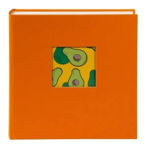 Fotoalbum Bella Vista - Zon oranje/Wit - 30x31 cm - 100 pagina's