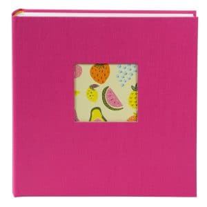 Fotoalbum Bella Vista - Fuchsia/Wit - 30x31 cm - 100 pagina's