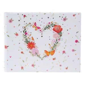 Foto Gastenboek Floral Embrace - 29x23 cm
