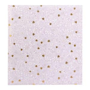 Fotoalbum Fijne Momenten Lila Goud - 30x31 cm